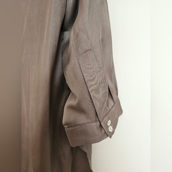 Gray Sheer Blouse - Picture 4 of 4